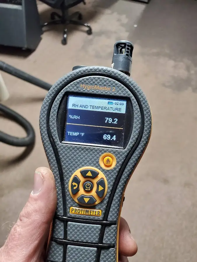 Moisture meter humidity assessment for Mold Remediation & Removal in Sandy